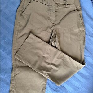 Simply Vera Vera Wang Olive Green Straight Leg Pants